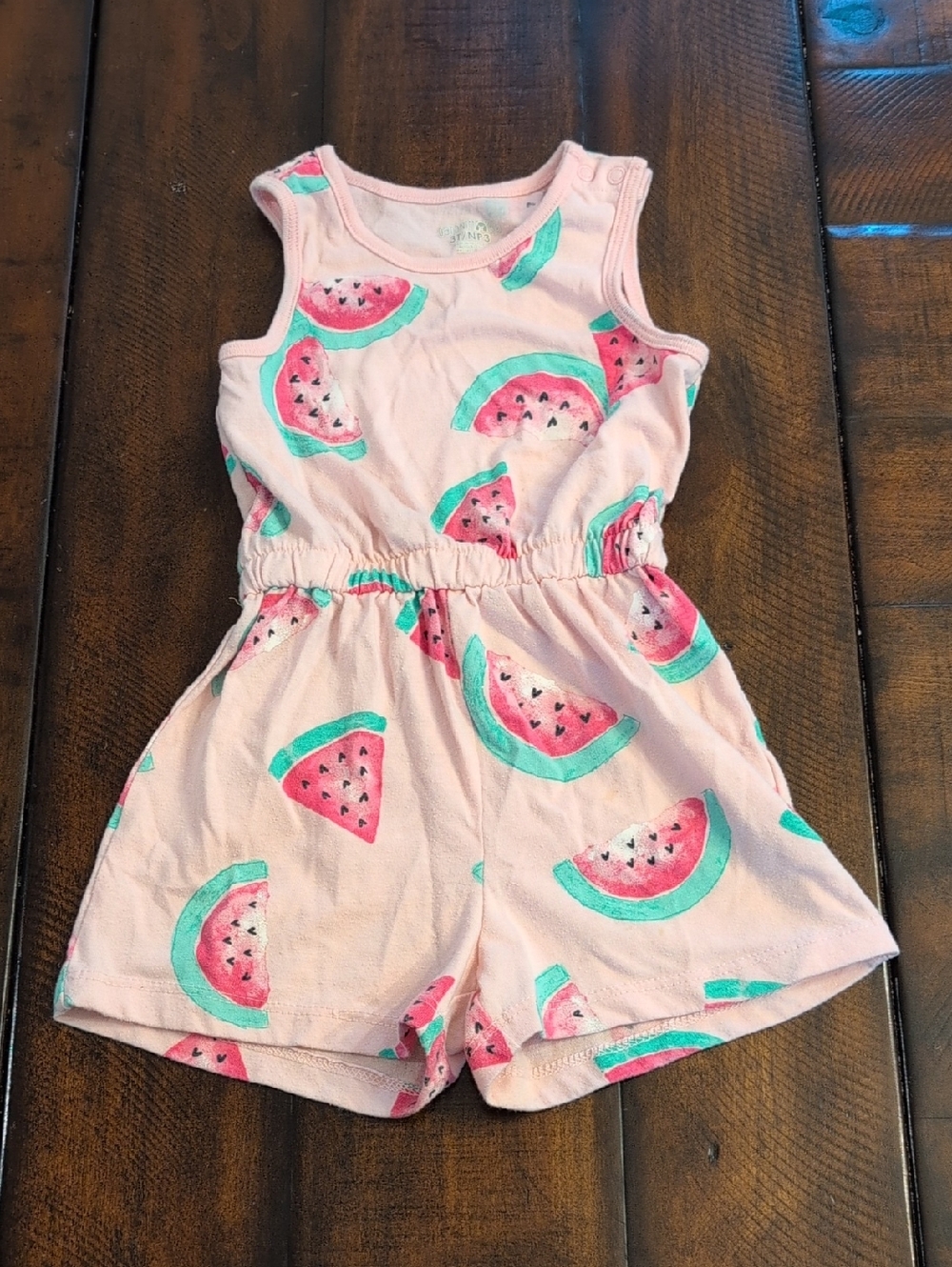 Garanimals Toddler 3T Pink Watermelon Print Romper